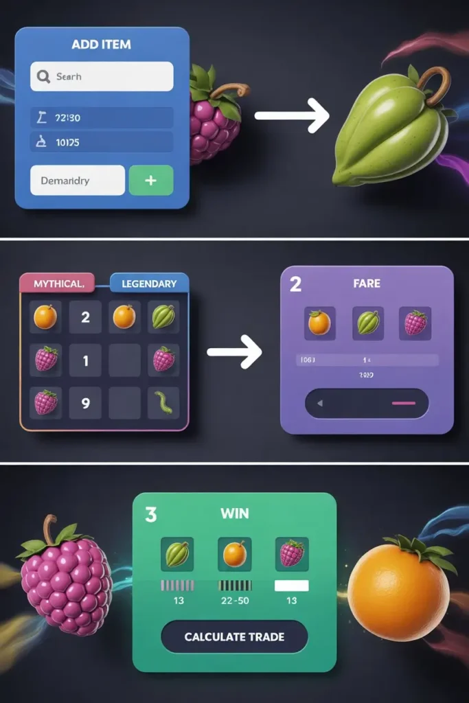 how to use blox fruit calculator